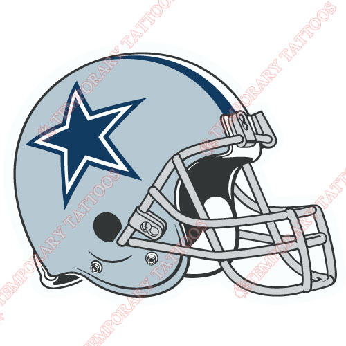 Dallas Cowboys Customize Temporary Tattoos Stickers NO.498
